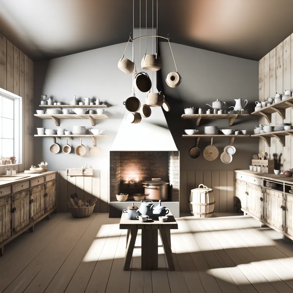 Rustic interior design