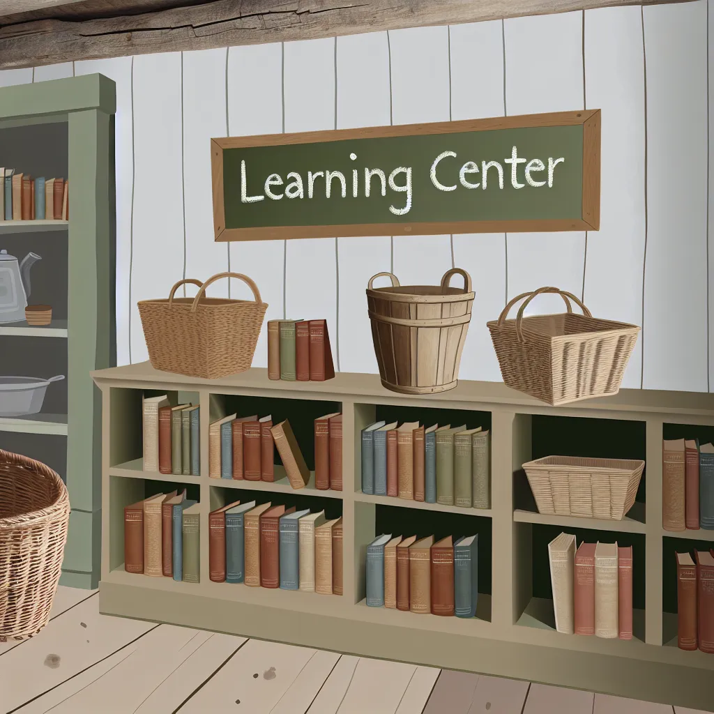 Farmhouse learning center